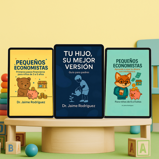 PACK Pequeños Economistas™ | Convierte a tus hijos en líderes, no en deudores.